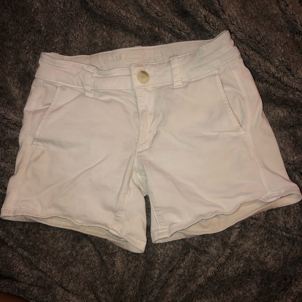 white shorts